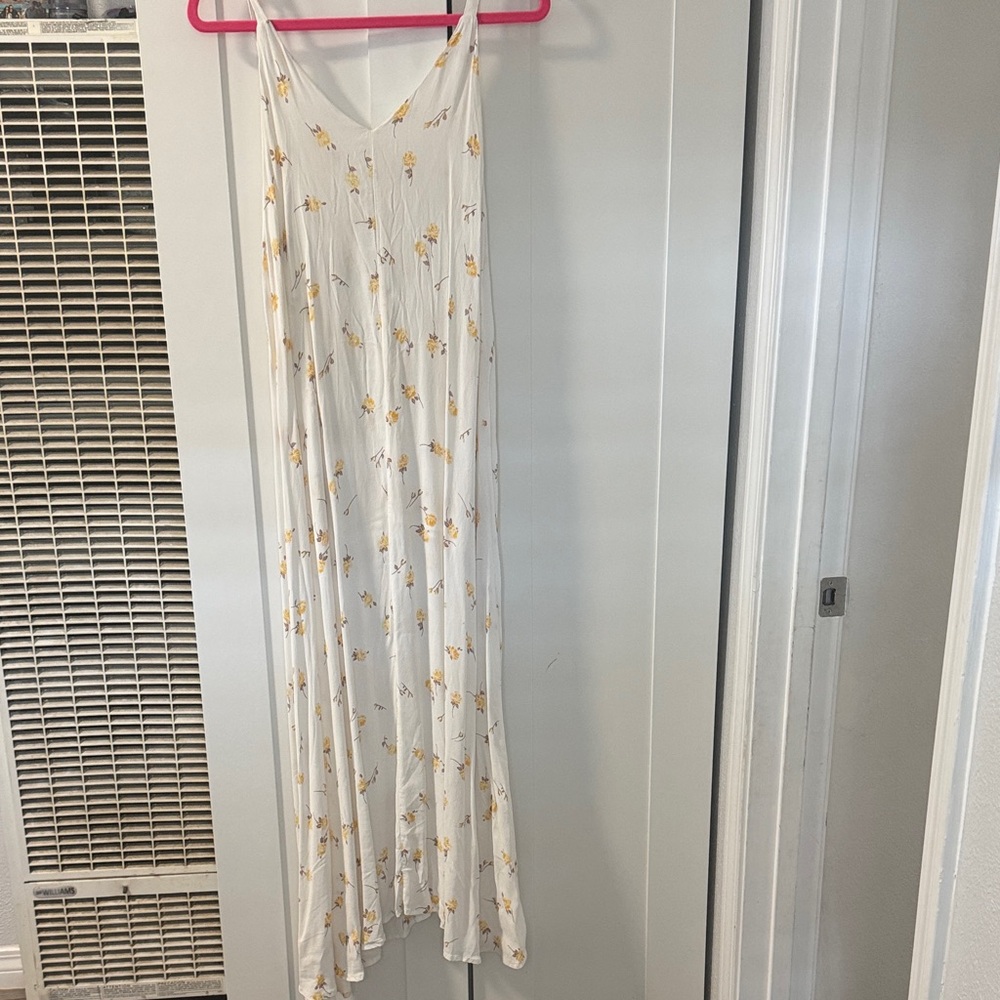 Flynn Skye White and Yellow Floral Maxi Dress